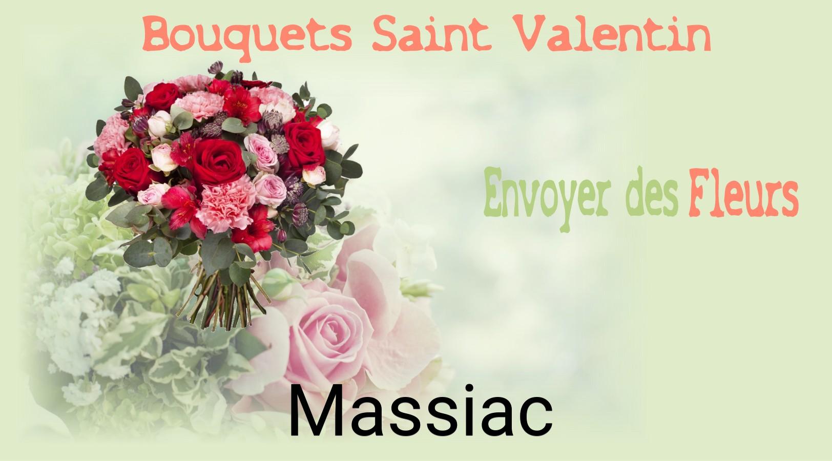Roses de Saint-Valentin livrées à Massiac
